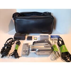 Panasonic PV-GS320 Mini DV Digital Video Camera Camcorder Bag Accessories Works